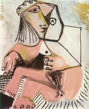 Contemporary Artwork by Pablo Picasso - Nue assise 1971