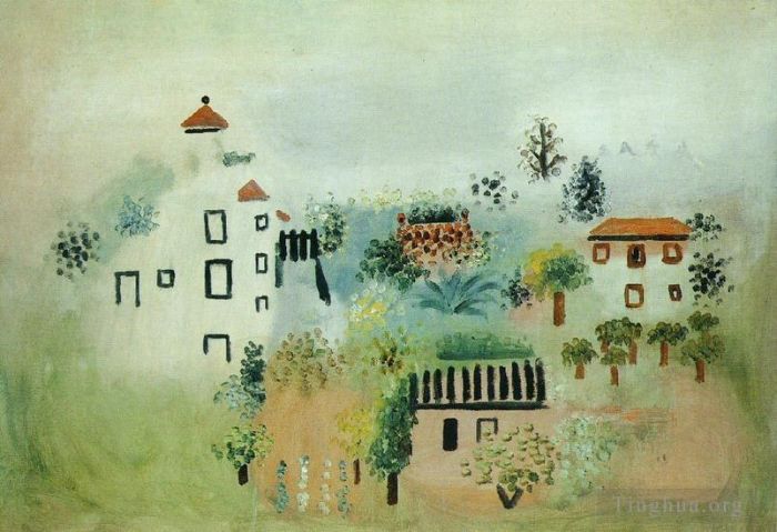 Pablo Picasso's Contemporary Oil Painting - Paysage 1920