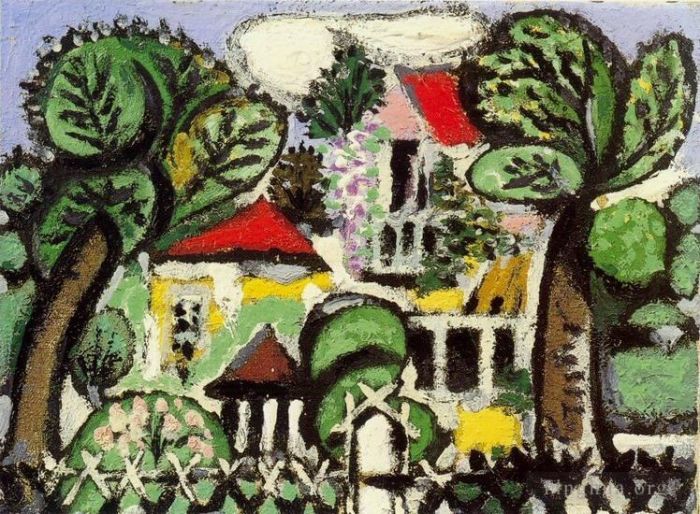 Pablo Picasso's Contemporary Oil Painting - Paysage 1933