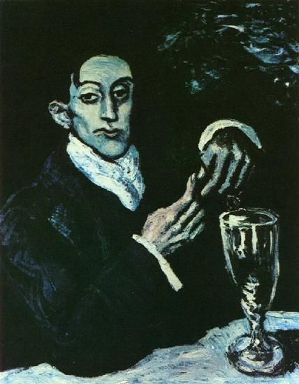 Pablo Picasso's Contemporary Oil Painting - Portrait de Angel F de Soto 1903