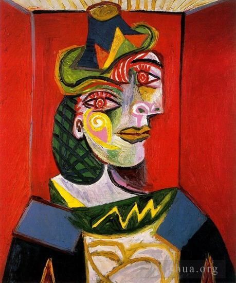 Pablo Picasso's Contemporary Oil Painting - Portrait de Dora Maar 1936