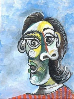 Contemporary Artwork by Pablo Picasso - Portrait de Dora Maar 4 1937