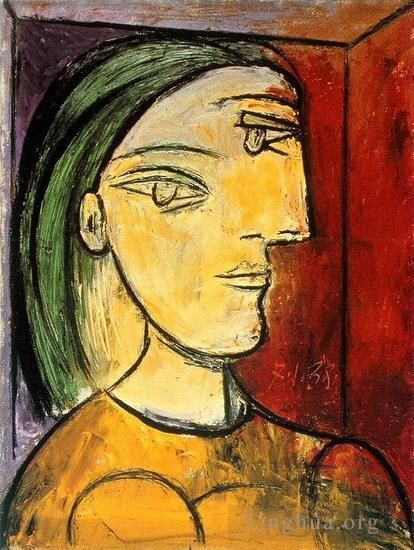 Pablo Picasso's Contemporary Oil Painting - Portrait de Marie Therese 1938
