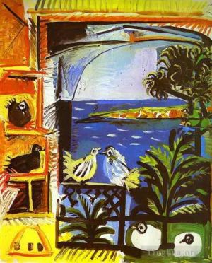 Contemporary Artwork by Pablo Picasso - The Doves 1957