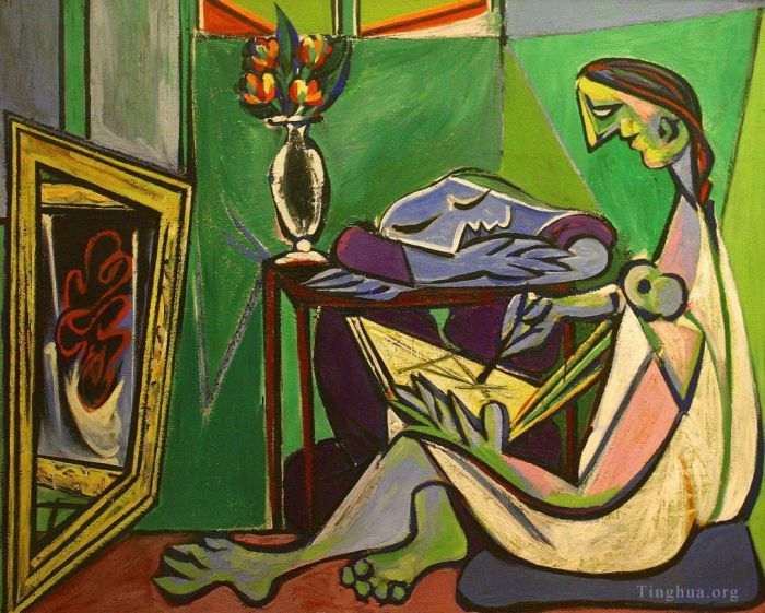 Pablo Picasso's Contemporary Oil Painting - The Muse 1935