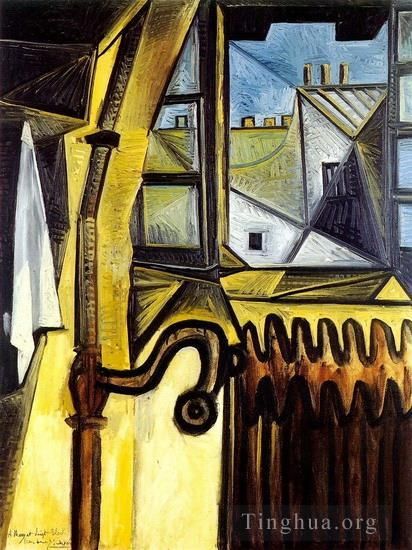 Pablo Picasso's Contemporary Various Paintings - Atelier de l artiste rue des Grands Augustins 1943