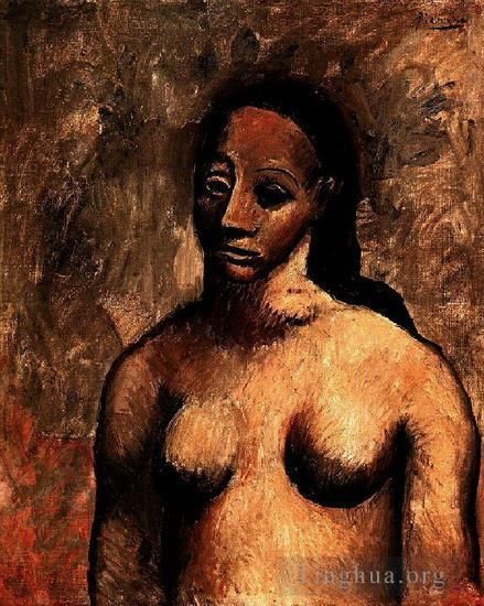 Pablo Picasso's Contemporary Various Paintings - Buste de femme 1906 2