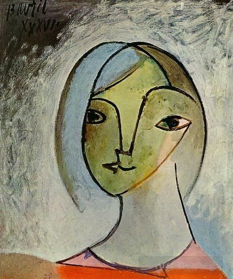 Pablo Picasso's Contemporary Various Paintings - Buste de femme 1929