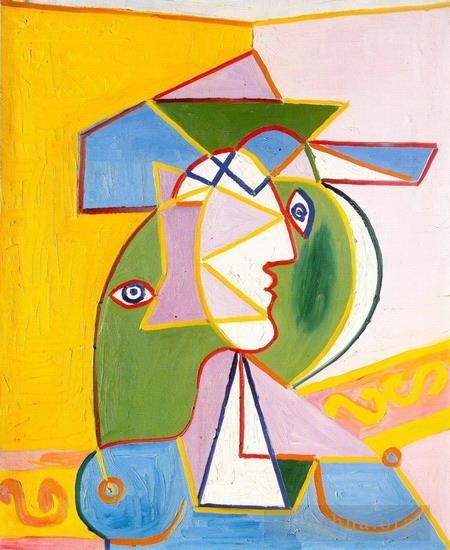 Pablo Picasso's Contemporary Various Paintings - Buste de femme 1932