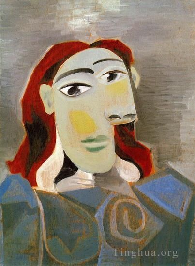 Pablo Picasso's Contemporary Various Paintings - Buste de femme 1940