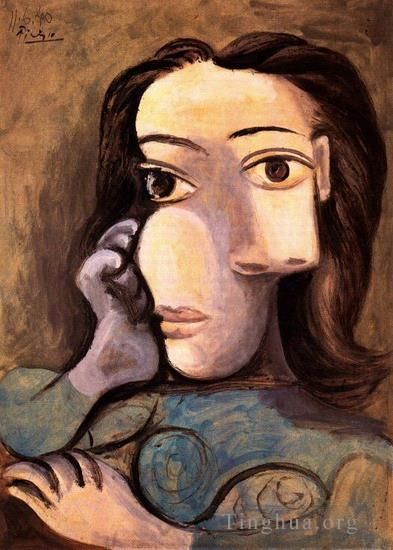 Pablo Picasso's Contemporary Various Paintings - Buste de femme 4 1940