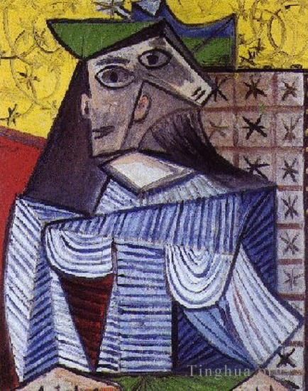Pablo Picasso's Contemporary Various Paintings - Buste de femme Portrait de Dora Maar 1941