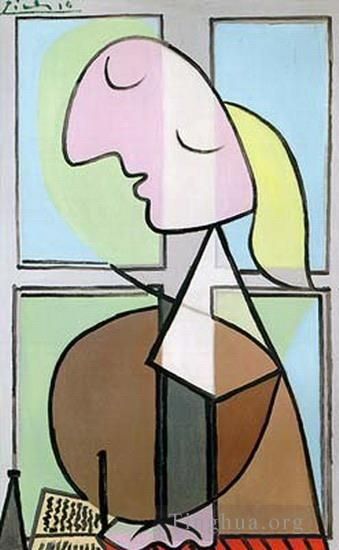 Pablo Picasso's Contemporary Various Paintings - Buste de femme de profil 1932