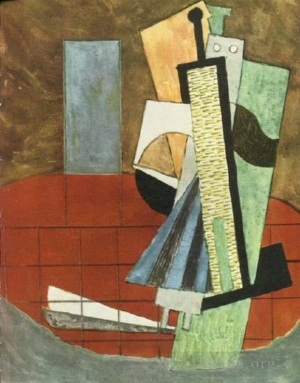 Pablo Picasso's Contemporary Various Paintings - Couple de danseurs 1915