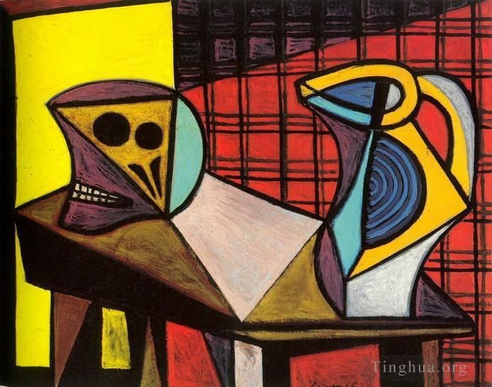 Pablo Picasso's Contemporary Various Paintings - Crane et pichet 1946
