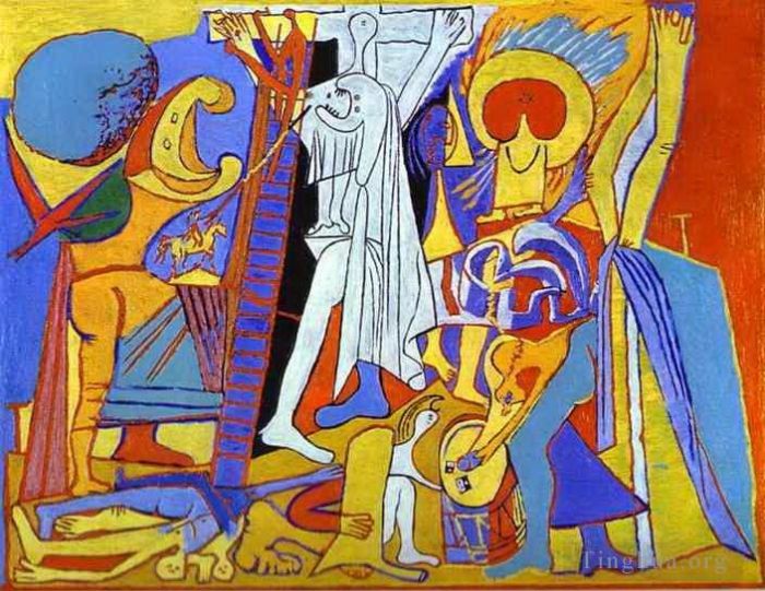 Pablo Picasso's Contemporary Various Paintings - Crucifixion 1930