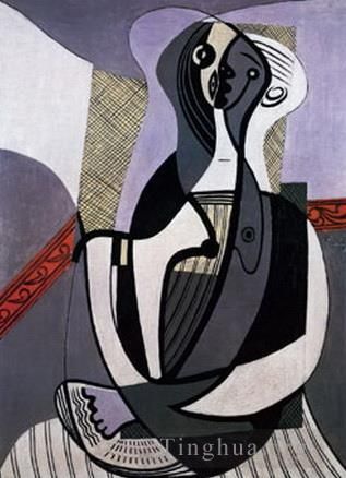 Pablo Picasso's Contemporary Various Paintings - Femme assise 1927