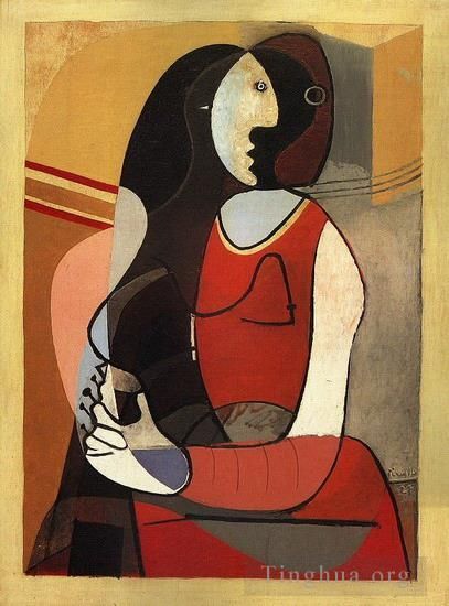 Pablo Picasso's Contemporary Various Paintings - Femme assise 1937