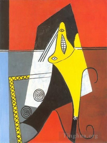 Pablo Picasso's Contemporary Various Paintings - Femme dans un fauteuil 4 1927