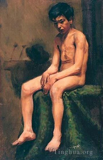 Pablo Picasso's Contemporary Various Paintings - Garcon bohemien nu 1898