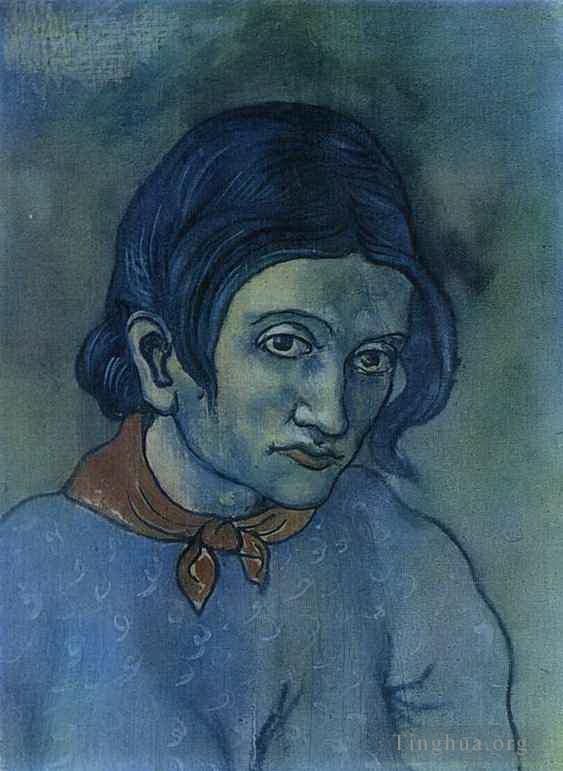Pablo Picasso's Contemporary Various Paintings - Head of a Woman 1901903