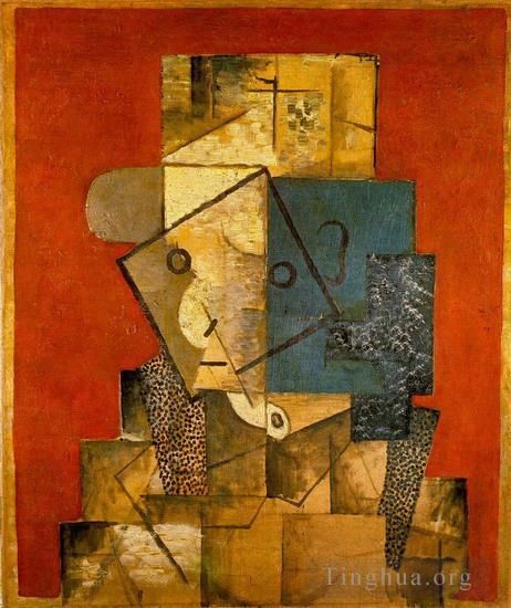 Pablo Picasso's Contemporary Various Paintings - Homme 1915