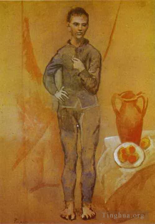 Pablo Picasso's Contemporary Various Paintings - Juggler with Still Life 1905