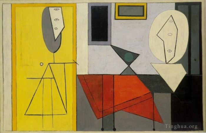 Pablo Picasso's Contemporary Various Paintings - L atelier 1927