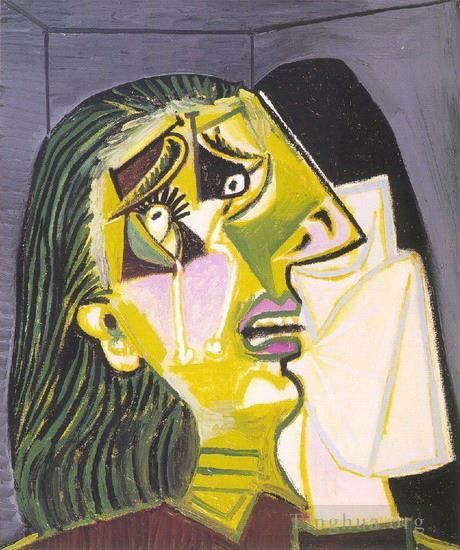 Pablo Picasso's Contemporary Various Paintings - La femme qui pleure 11937
