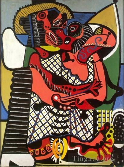 Pablo Picasso's Contemporary Various Paintings - Le baiser 1925