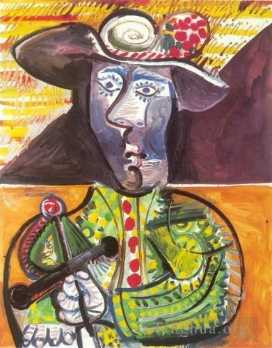 Pablo Picasso's Contemporary Various Paintings - Le matador 2 1970