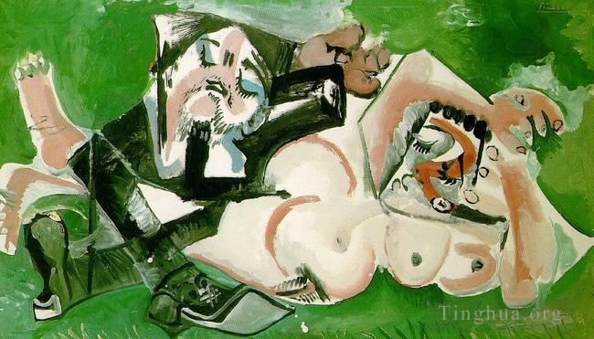 Pablo Picasso's Contemporary Various Paintings - Les dormeurs 1965