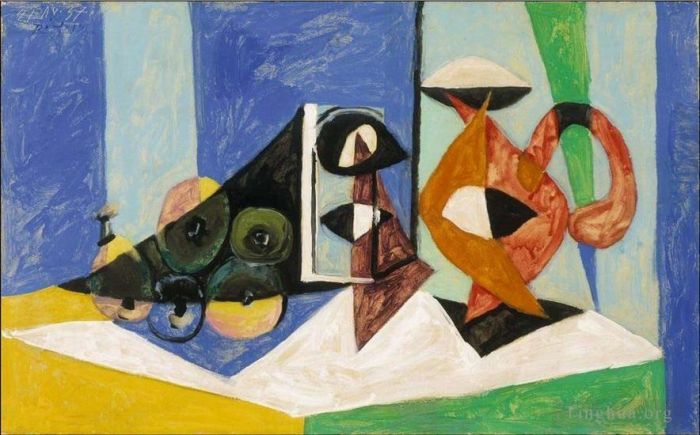 Pablo Picasso's Contemporary Various Paintings - Nature morte 3 1937