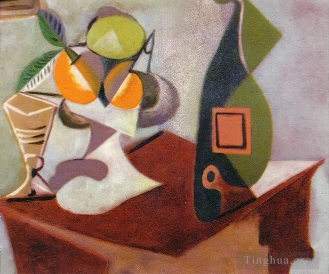 Pablo Picasso's Contemporary Various Paintings - Nature morte au citron et aux oranges 1936
