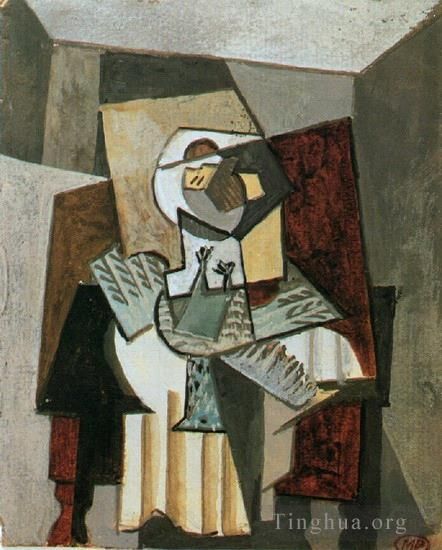 Pablo Picasso's Contemporary Various Paintings - Nature morte au pigeon 1919
