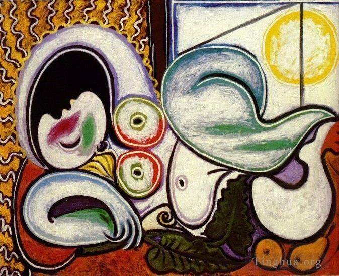 Pablo Picasso's Contemporary Various Paintings - Nu couche 1922