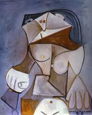 Contemporary Paintings - Nude in an Armchair 1959