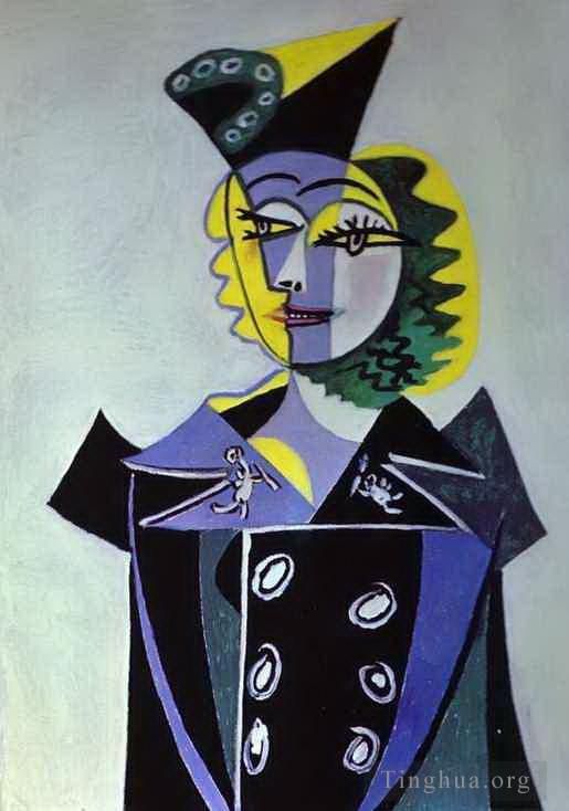 Pablo Picasso's Contemporary Various Paintings - Nusch Eluard 1937