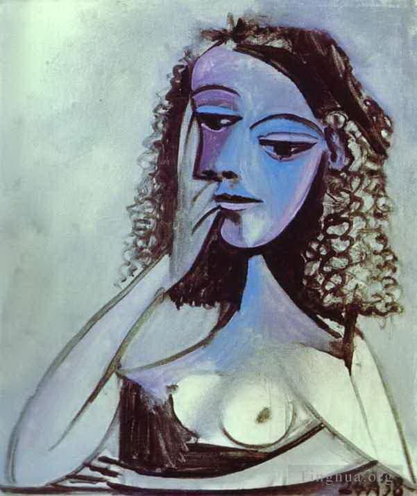 Pablo Picasso's Contemporary Various Paintings - Nusch Eluard 1938