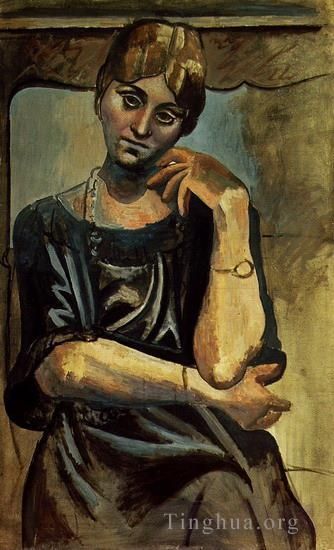 Pablo Picasso's Contemporary Various Paintings - Olga Kokhlova1917