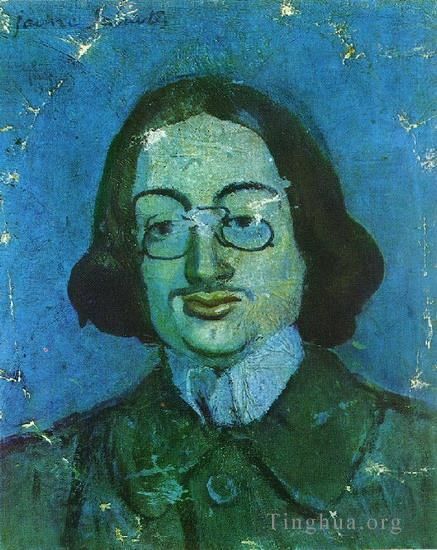 Pablo Picasso's Contemporary Various Paintings - Portrait de Jaime Sabartes 1901