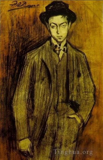 Pablo Picasso's Contemporary Various Paintings - Portrait de Joan Vidal i Ventosa 1899
