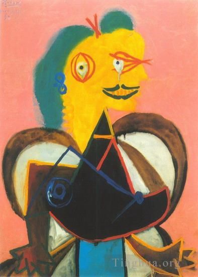 Pablo Picasso's Contemporary Various Paintings - Portrait de Lee Miller 1937