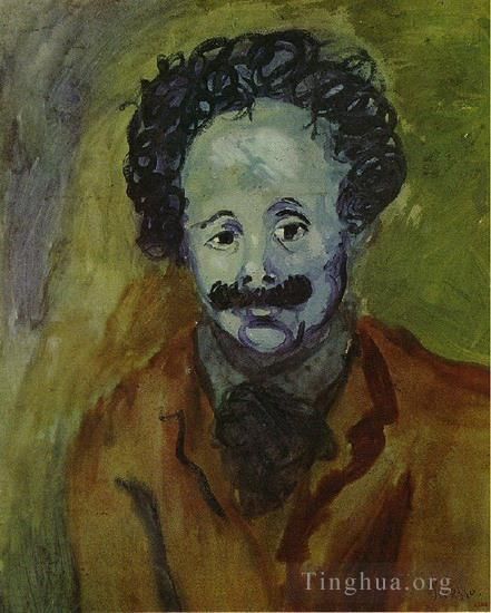 Pablo Picasso's Contemporary Various Paintings - Portrait de Sebastia Junyer Vidal 1904