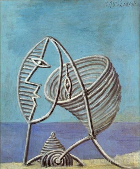 Pablo Picasso's Contemporary Various Paintings - Portrait de jeune fille 1936