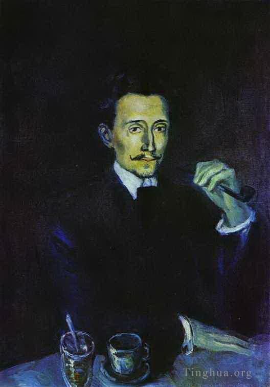 Pablo Picasso's Contemporary Various Paintings - Portrait of Soler 1903