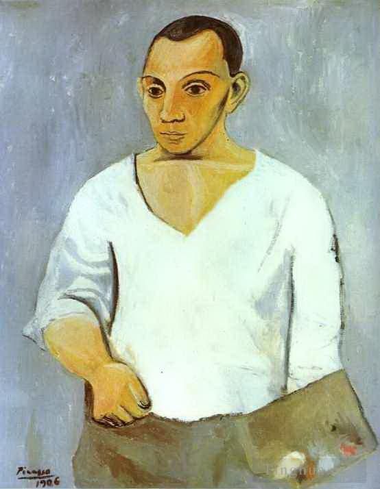 Pablo Picasso's Contemporary Various Paintings - Self Portrait 1906