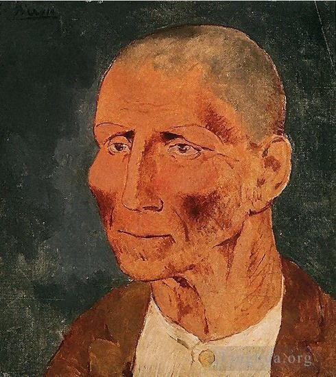 Pablo Picasso's Contemporary Various Paintings - Tete de Josep Fondevila1906