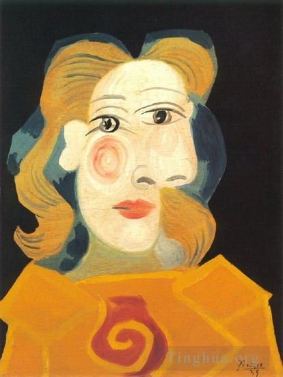Pablo Picasso's Contemporary Various Paintings - Tete de femme Dora Maar 1939