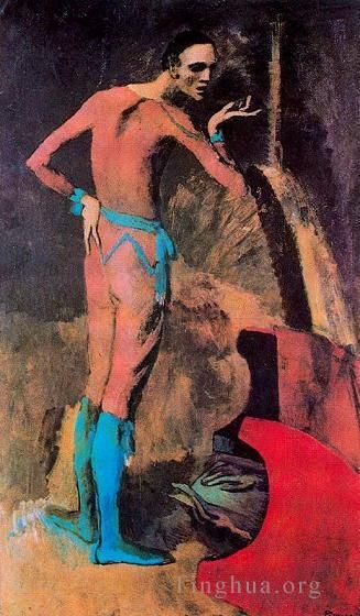 Pablo Picasso's Contemporary Various Paintings - The Actor 1904